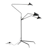Serge Three-Arm Floor Lamp Standing Lamp - Reproduction