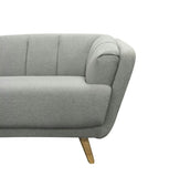 Alice 3-Seater Sofa - Light Grey