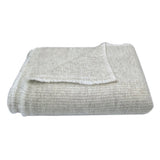 Woven Bisque Cashmere Throw