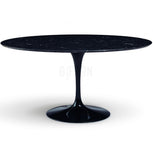 Tulip Dining Table - Round - Marble Top - Reproduction
