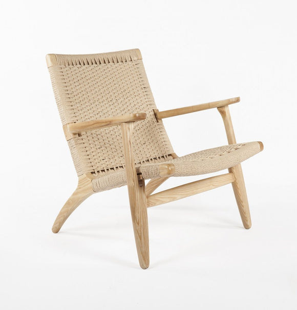 Reproduction of Wegner CH25 Easy Lounge Chair-shopsabrinabitton.com