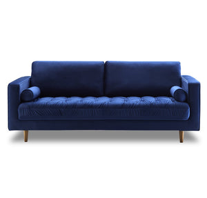 Bente Tufted Velvet 3-Seater Sofa - Modern & Mid-Century-shopsabrinabitton.com