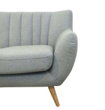 Lilly 3-Seater Sofa - Light Grey