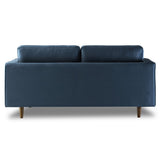 Bente Tufted Velvet Loveseat 2-Seater Sofa - Light Blue